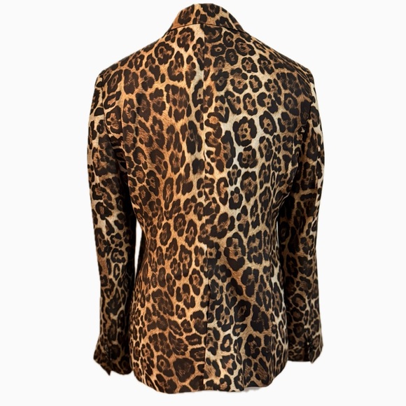 ZARA Leopard Print Blazer - Picture 3 of 9